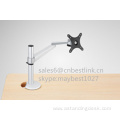 High Quality Silver Adjustable LCD Single Monitor Arm